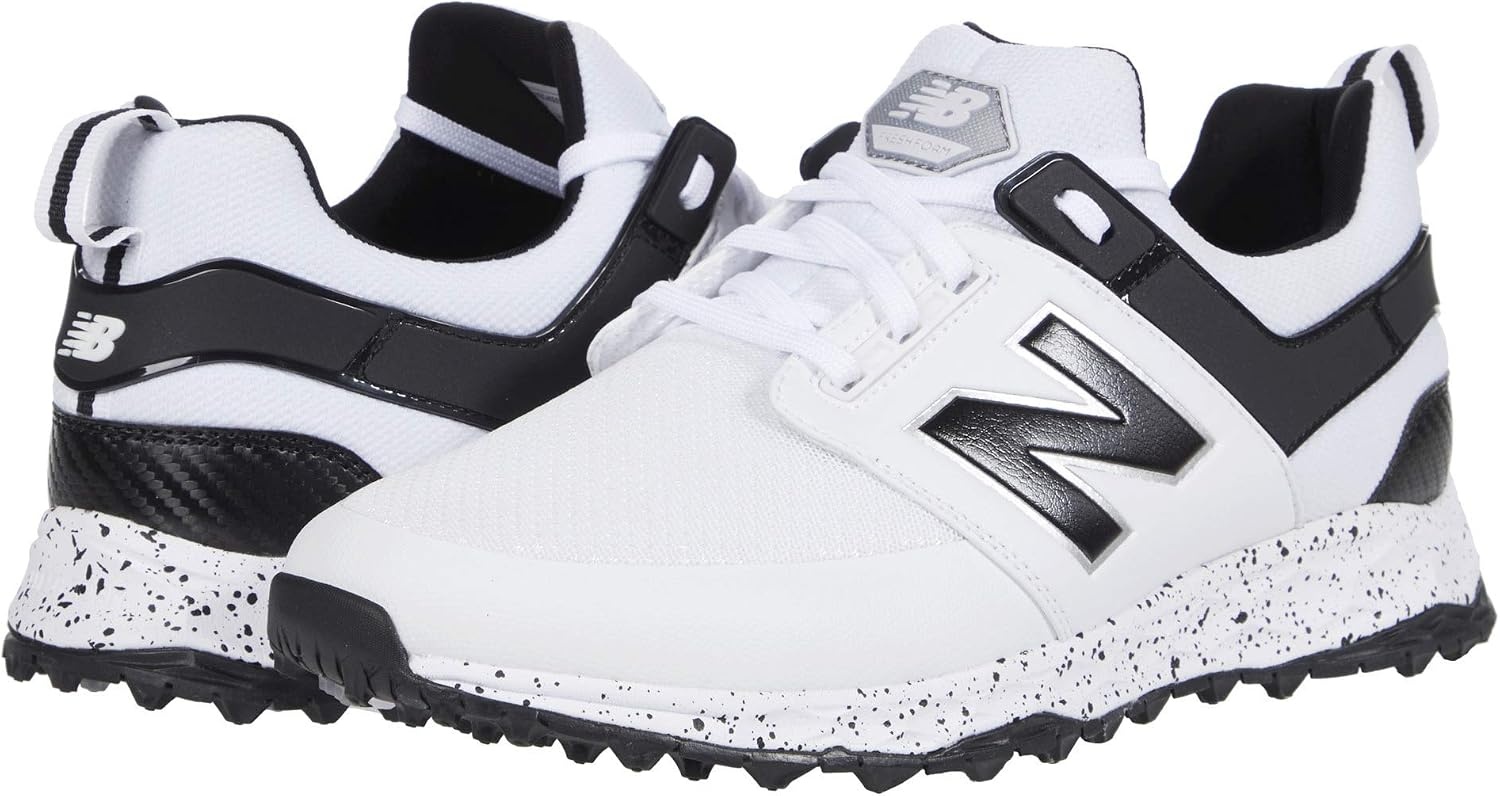 image:imageNew Balance Mens LinksSL Golf ShoeWhiteBlack