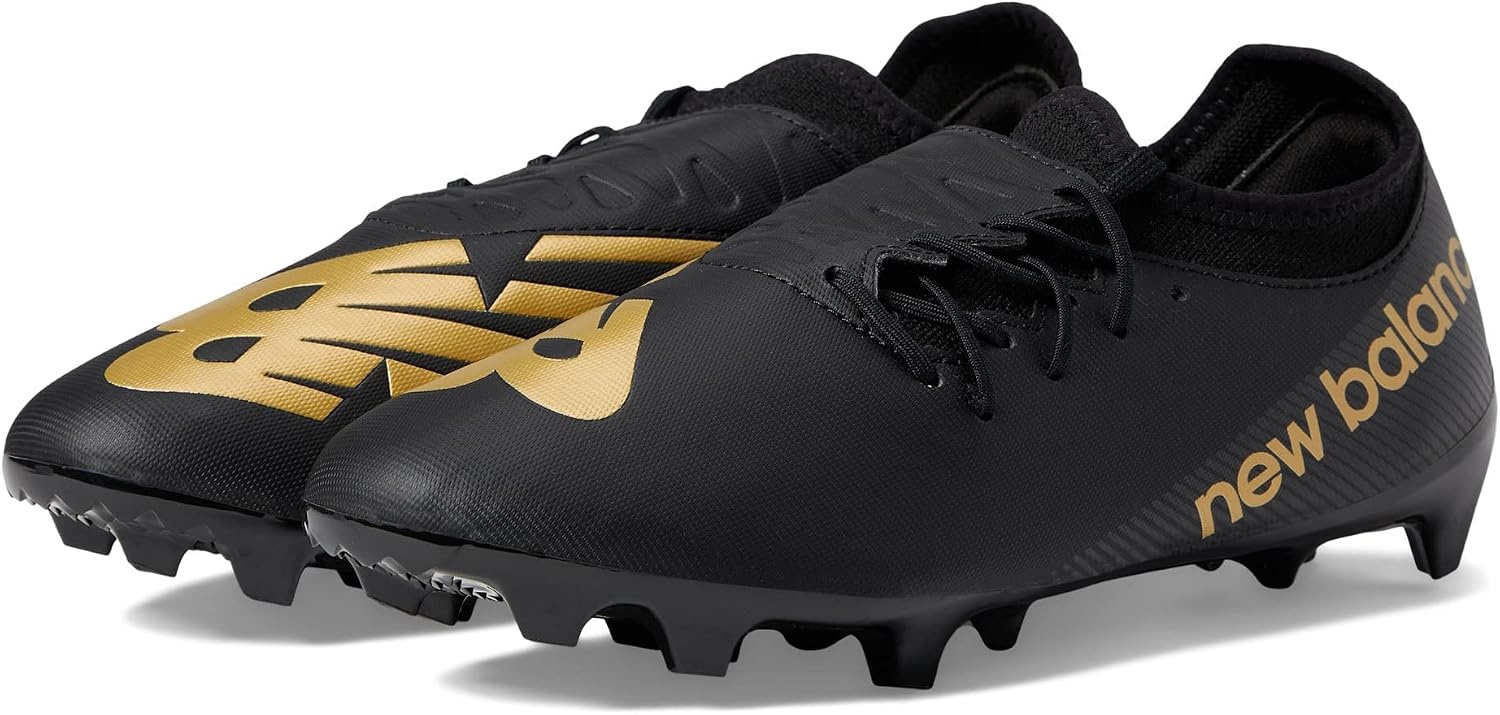 image:imageNew Balance Unisex Adult Furon V7 Dispatch Soccer ShoesBlackGold
