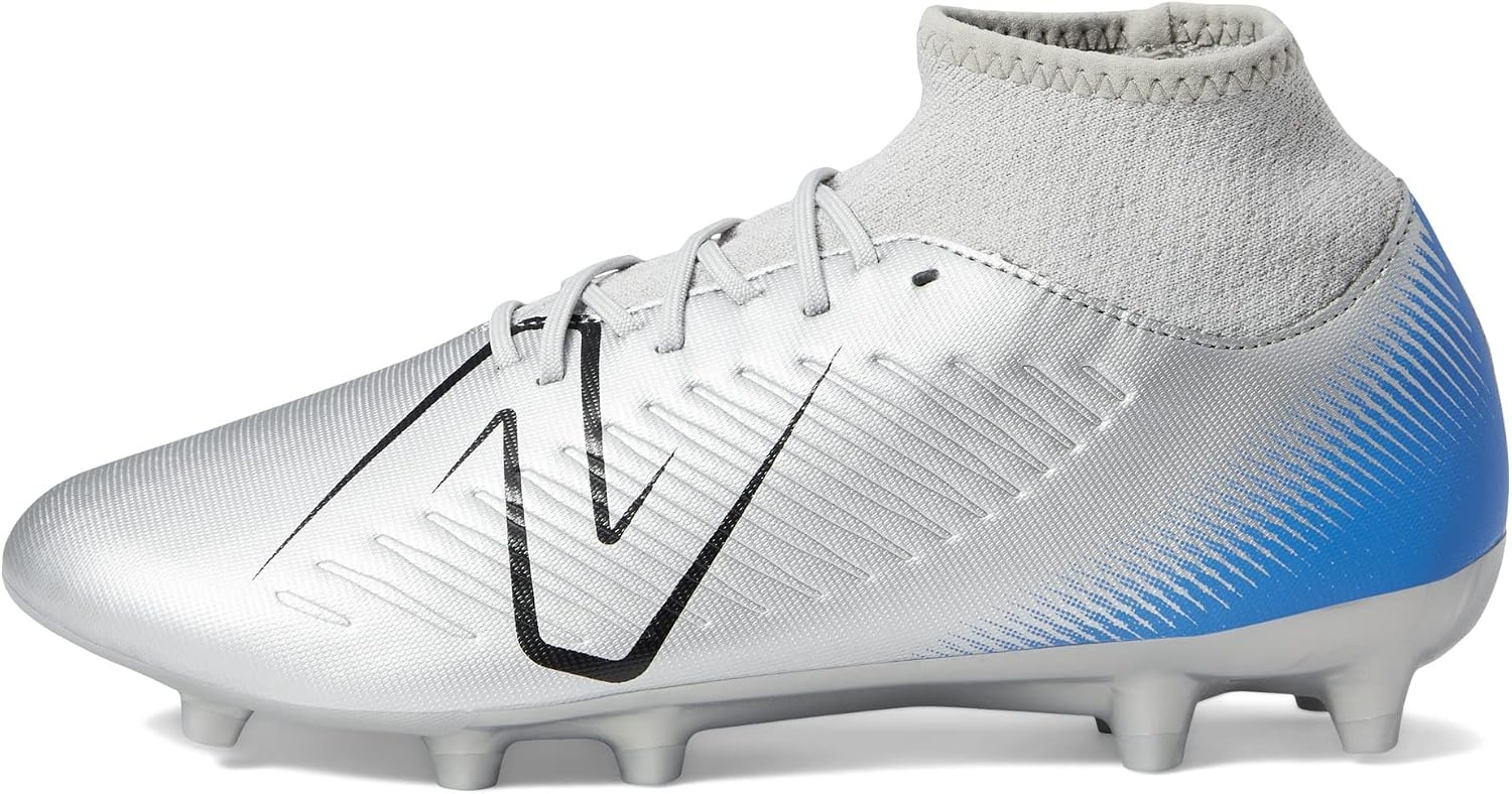 image:imageNew Balance UnisexAdult Tekela V4 Magique FgSoccer ShoeSilverBright LapisBlack