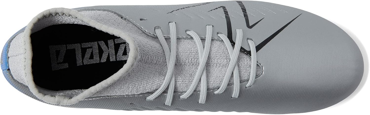 image:imageNew Balance UnisexAdult Tekela V4 Magique FgSoccer ShoeSilverBright LapisBlack