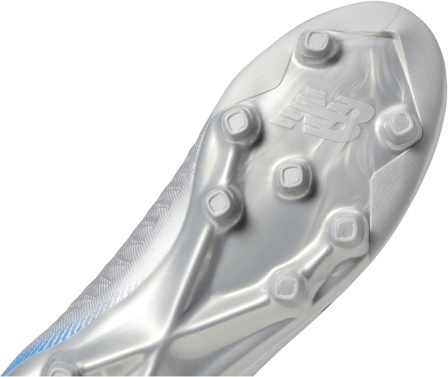 image:imageNew Balance UnisexAdult Tekela V4 Magique FgSoccer ShoeSilverBright LapisBlack