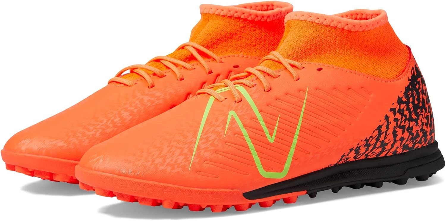 image:imageNew Balance UnisexAdult Tekela V4 Magique TfSoccer ShoeNeon DragonflyBlackColoro Green