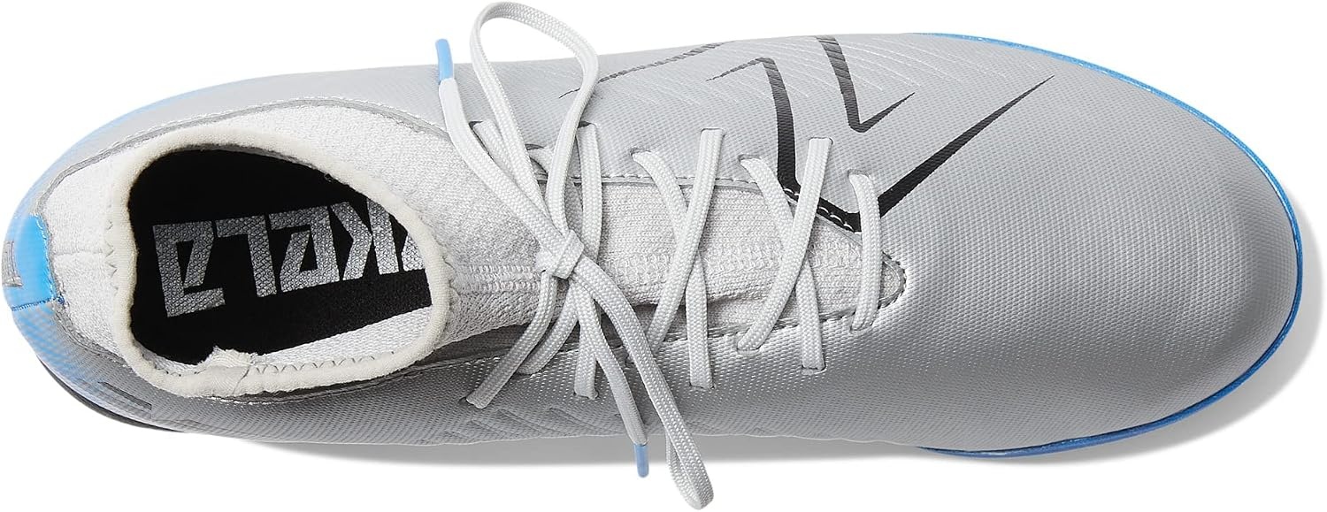 image:imageNew Balance UnisexAdult Tekela V4 Magique TfSoccer ShoeSilverBright LapisBlack
