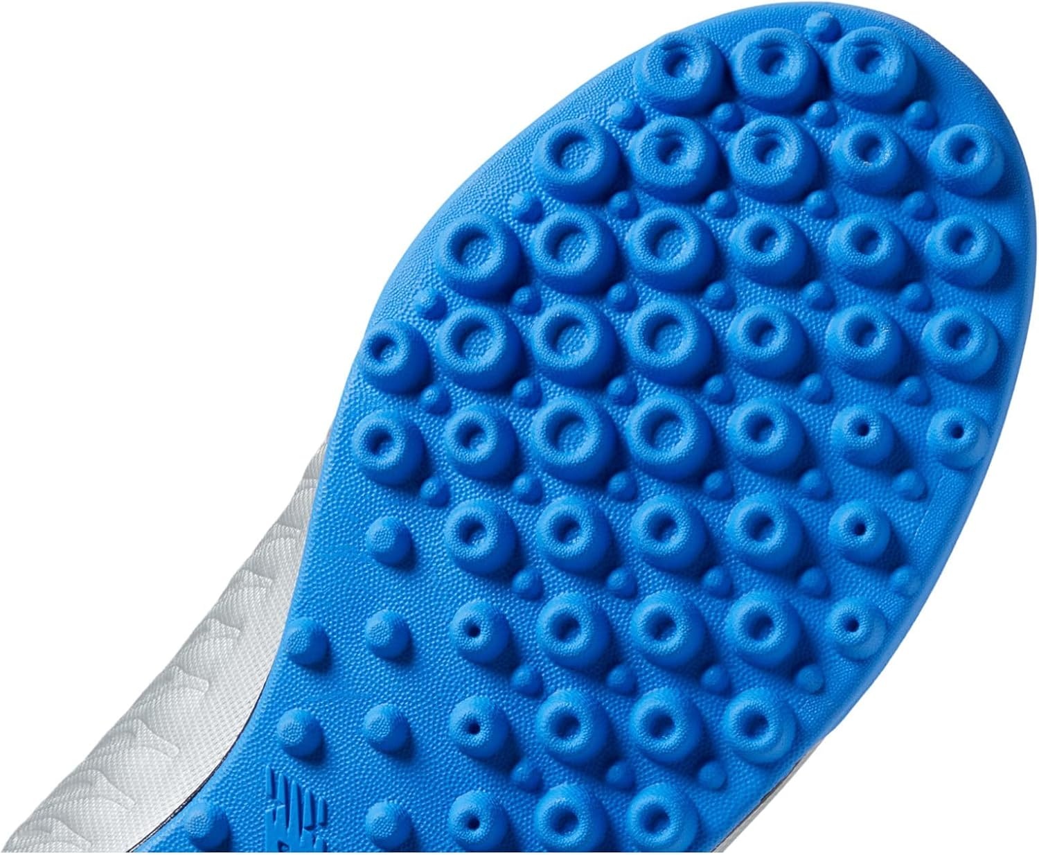 image:imageNew Balance UnisexAdult Tekela V4 Magique TfSoccer ShoeSilverBright LapisBlack