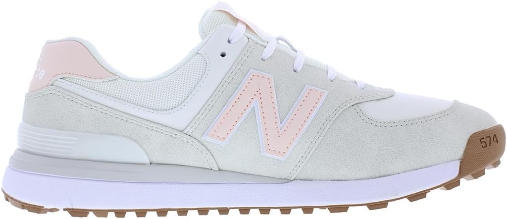image:imageNew Balance Womens 574 Greens v2 Golf ShoeDovePink
