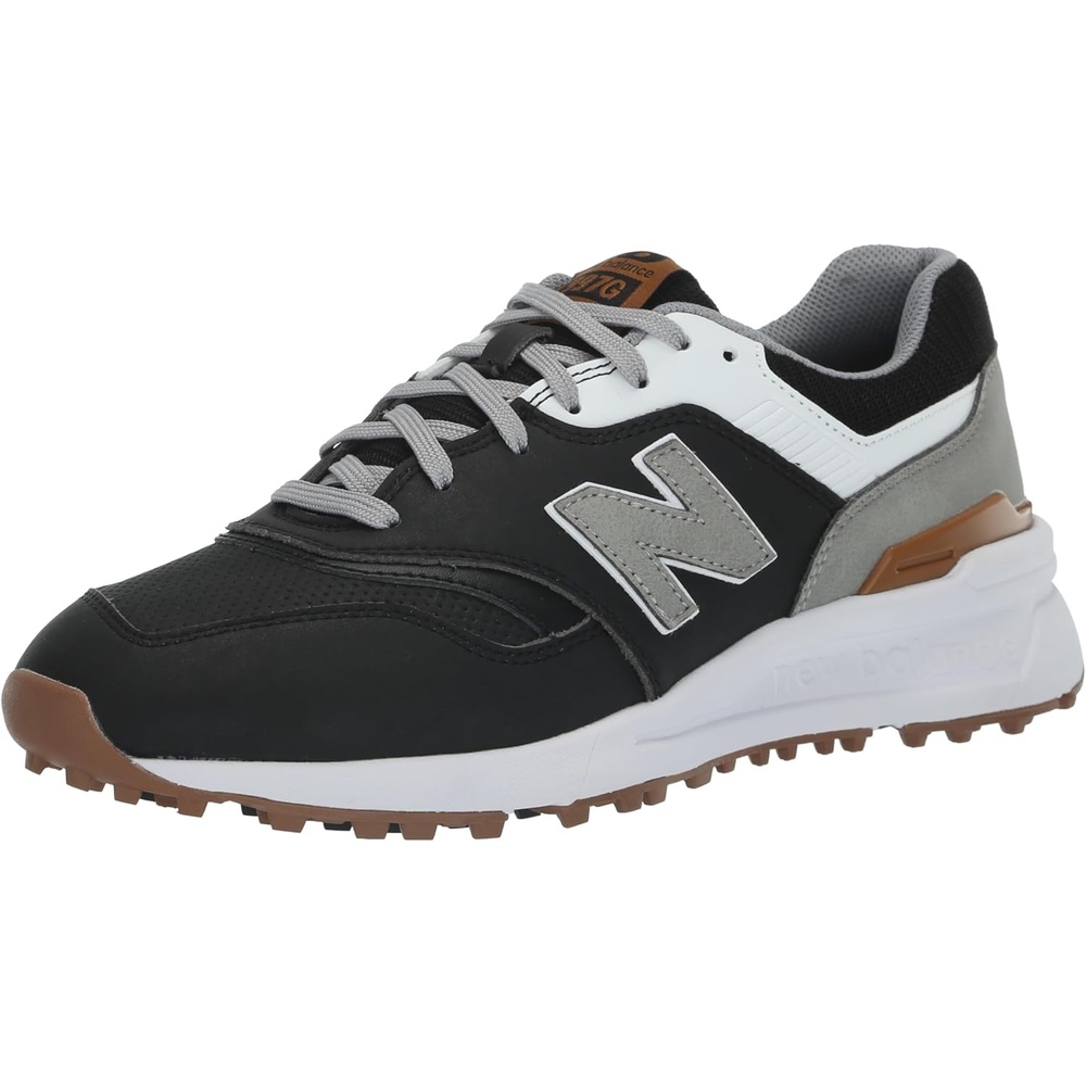 image:imageNew Balance Mens 997 Spikeless Golf ShoeBlackWhite