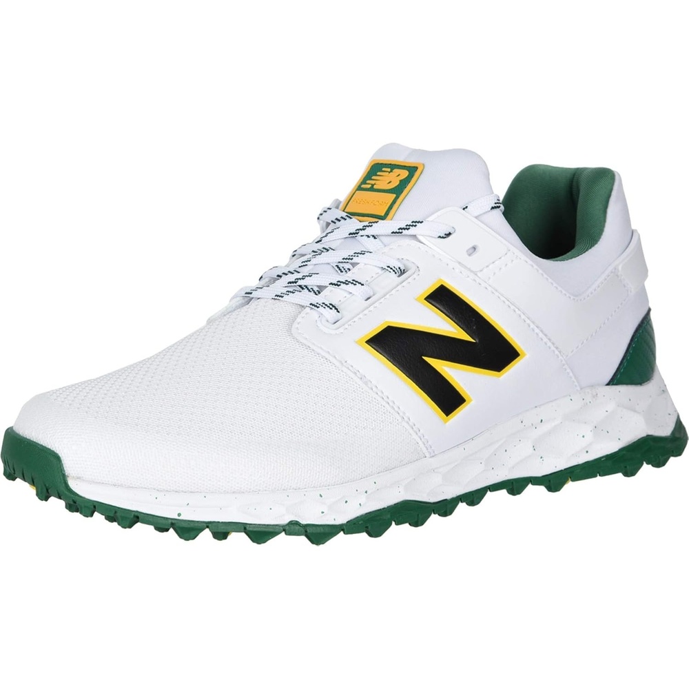 image:imageNew Balance Mens LinksSL Golf ShoeWhiteGreen
