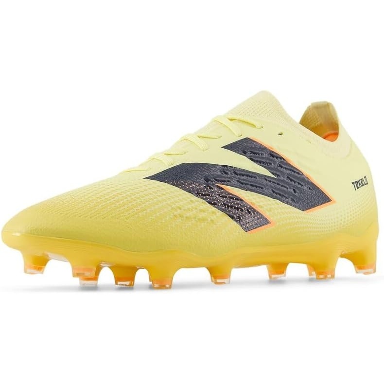image:imageNew Balance Mens Tekela V4 Magia FG Soccer ShoesParchmentClementineHot Mango