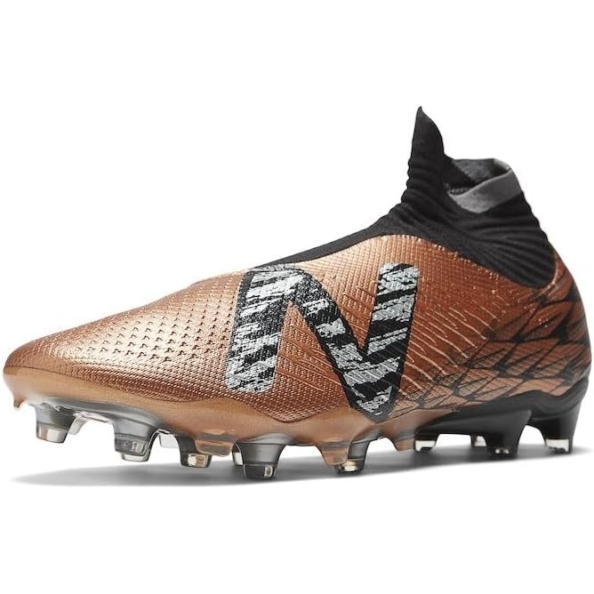 image:imageNew Balance UnisexAdult Tekela V4 Magique TfSoccer ShoeCopperBlackSilver