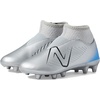 New Balance Boys’ Tekela V4 Magique Fg(Silver/Bright Lapis/Black)