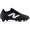 New Balance Kids’ Furon Dispatch Fg V7+ Soccer Shoes(Black/White/True Red)