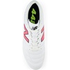 New Balance Men’s 442 Academy Fg V2 Soccer Shoes(White/Hi-lite/Black)