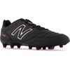 New Balance Men’s 442 V2 Team FG Soccer Shoe(Black/White/Red)