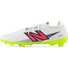 New Balance Unisex Adult Furon Dispatch Fg V7+(White/Hi-lite/Neon Pink)