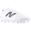 New Balance Unisex-Adult Tekela Team Low Laced Fg(White/Black/Silver)