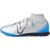 New Balance Unisex-Adult Tekela V4 Magique TfSoccer Shoe(Silver/Bright Lapis/Black)