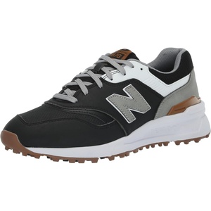 New Balance Men’s 997 Spikeless Golf Shoe(Black/White)