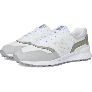 New Balance Men’s 997 Spikeless Golf Shoe(Light Grey)