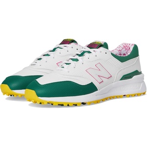 New Balance Men’s 997 Spikeless Golf Shoe(White/Multi)