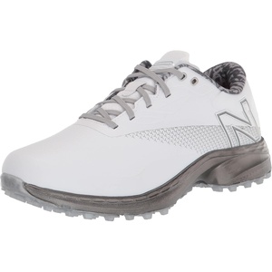 New Balance Men’s Fresh Foam X Defender SL Golf Shoes(White/Grey)