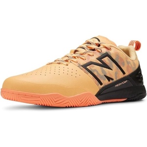 New Balance Unisex-Adult Audazo Pro in V6Soccer Shoe(White Peach/Mango/Phantom)