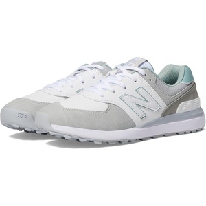 New Balance Women’s 574 Greens v2 Golf Shoe(White/Grey)