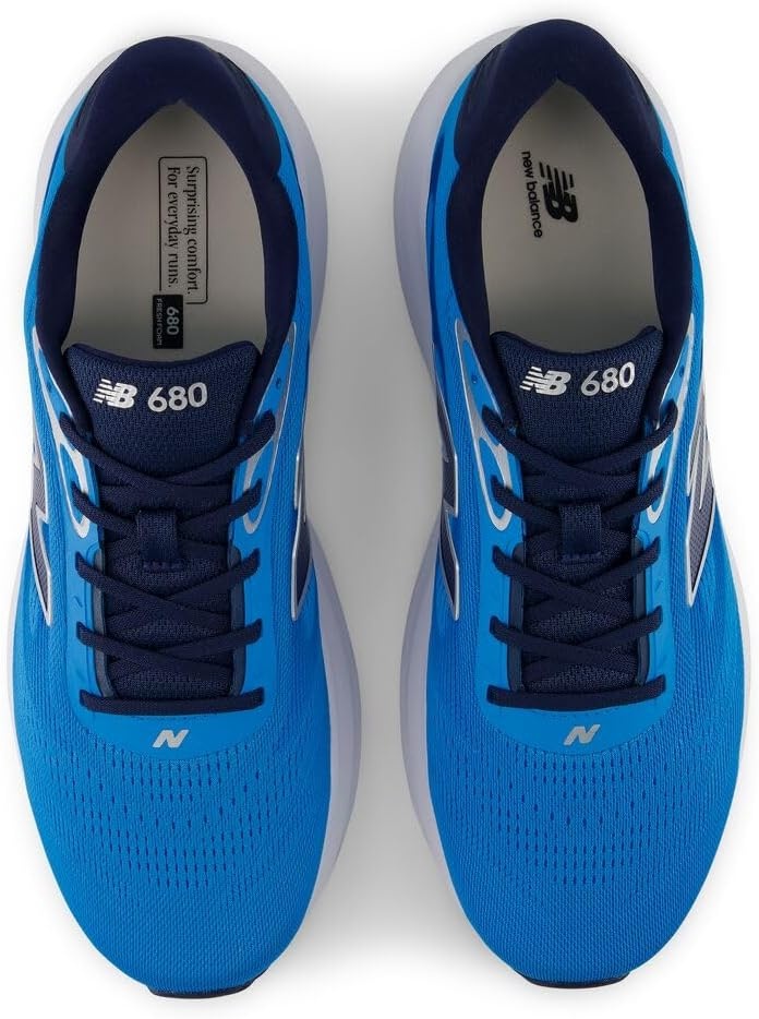 image:imageNew Balance Mens Fresh Foam 680 V8 Waterproof Running Shoes Road Running ShoesAltitudeNb Navy