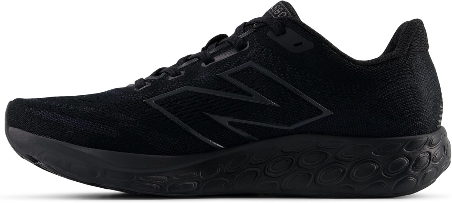 image:imageNew Balance Mens Fresh Foam 680 V8BlackPhantomBlack Metallic