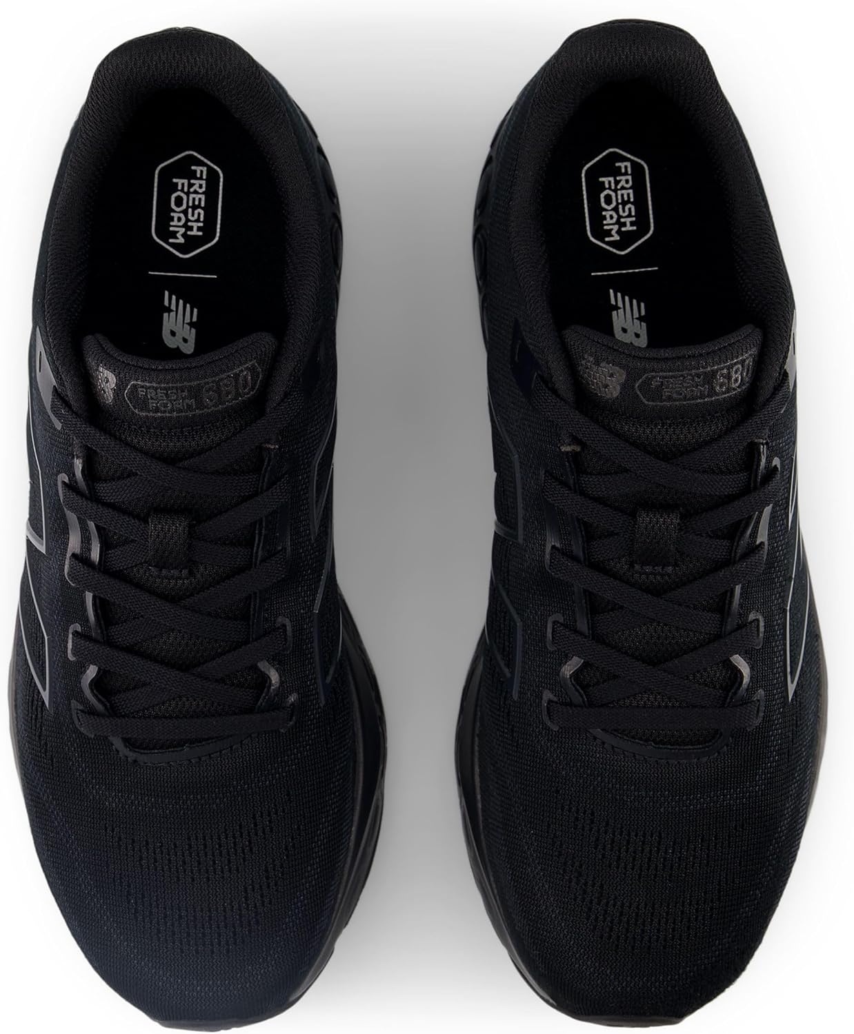 image:imageNew Balance Mens Fresh Foam 680 V8BlackPhantomBlack Metallic