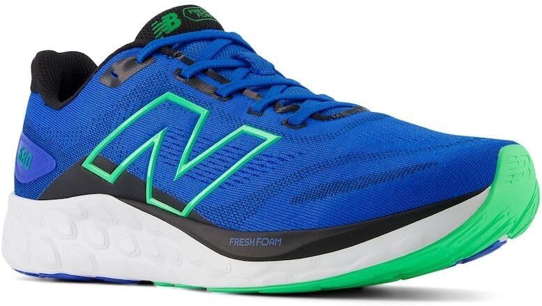 image:imageNew Balance Mens Fresh Foam 680 V8Blue OasisLime LeafBlack