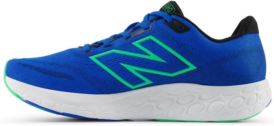 image:imageNew Balance Mens Fresh Foam 680 V8Blue OasisLime LeafBlack