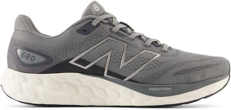 image:imageNew Balance Mens Fresh Foam 680 V8Harbor GreyMagnetDark Silver Metallic