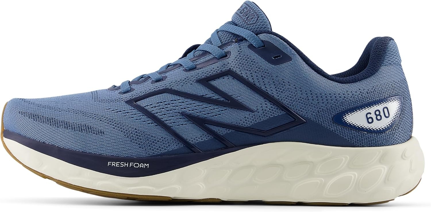 image:imageNew Balance Mens Fresh Foam 680 V8Shoreline BlueNb NavySea Salt