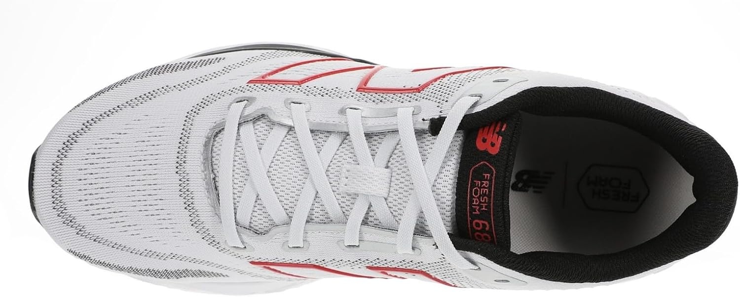 image:imageNew Balance Mens Fresh Foam 680 V8WhiteBlack