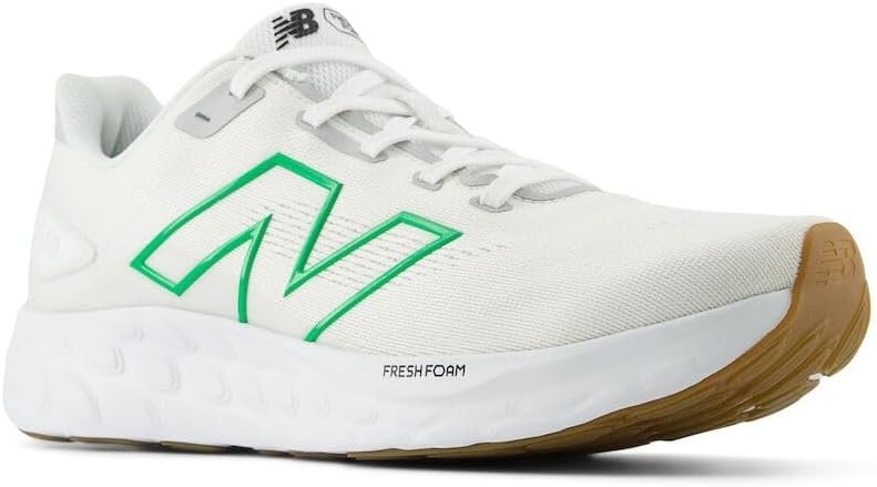 image:imageNew Balance Mens Fresh Foam 680 V8WhiteBrighton GreyKelly Green