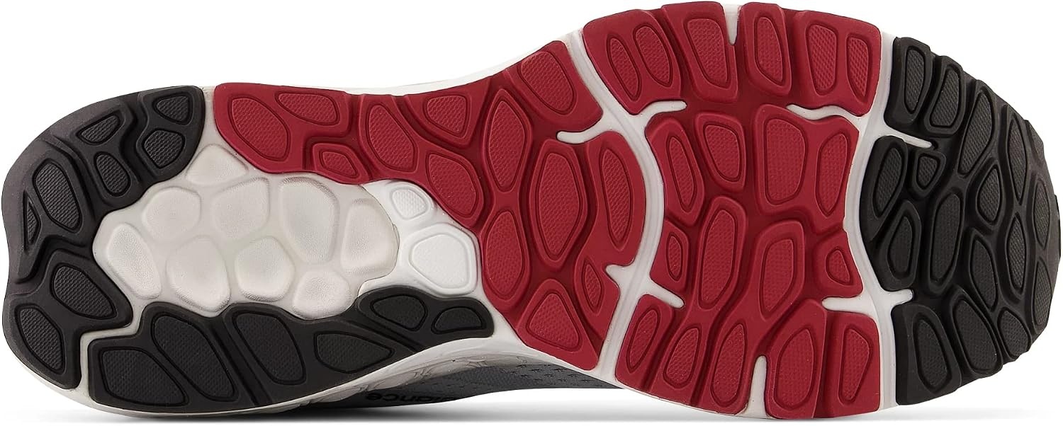 image:imageNew Balance Mens Fresh Foam X 880 V13Aluminum GreyCrimsonBlack