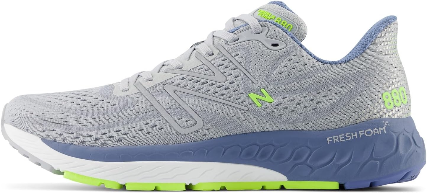 image:imageNew Balance Mens Fresh Foam X 880 V13Aluminum GreyMercury Blue