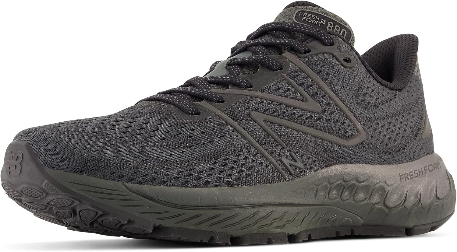 image:imageNew Balance Mens Fresh Foam X 880 V13BlacktopBlack MetallicBlack