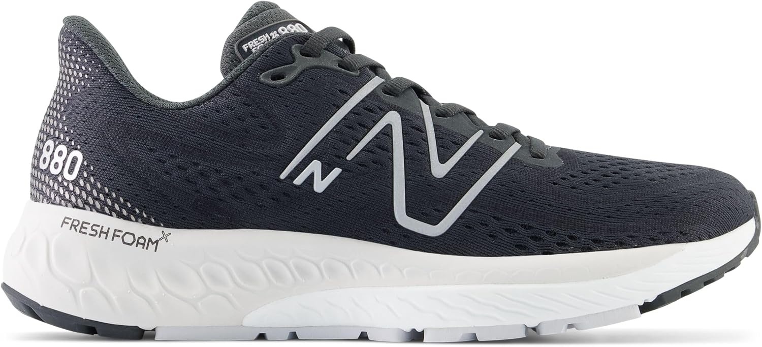 image:imageNew Balance Mens Fresh Foam X 880 V13BlacktopBlackSilver Metallic