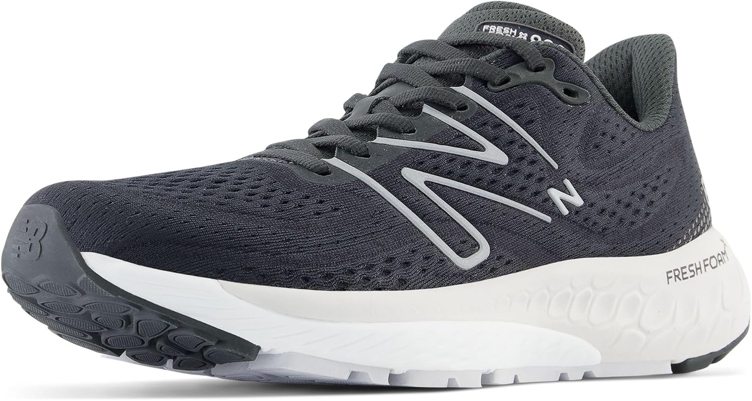 image:imageNew Balance Mens Fresh Foam X 880 V13BlacktopBlackSilver Metallic