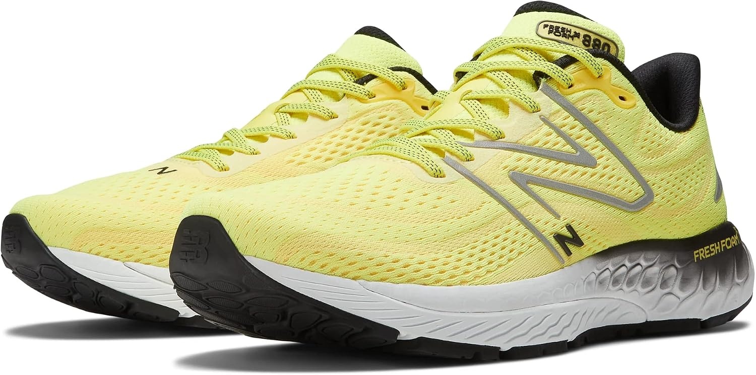 image:imageNew Balance Mens Fresh Foam X 880 V13Cosmic PineappleSilver MetallicBlack Metallic