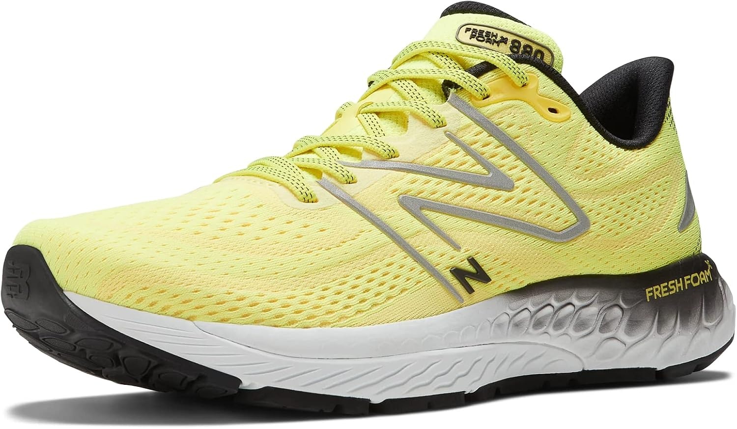 image:imageNew Balance Mens Fresh Foam X 880 V13Cosmic PineappleSilver MetallicBlack Metallic