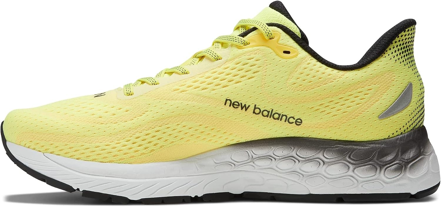 image:imageNew Balance Mens Fresh Foam X 880 V13Cosmic PineappleSilver MetallicBlack Metallic