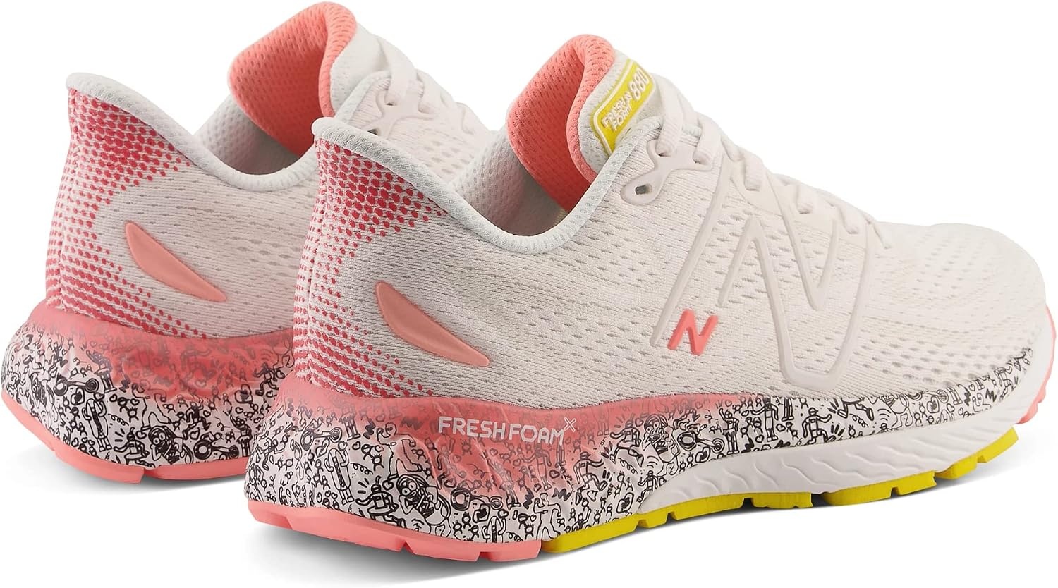 image:imageNew Balance Mens Fresh Foam X 880 V13WhiteGrapefruit