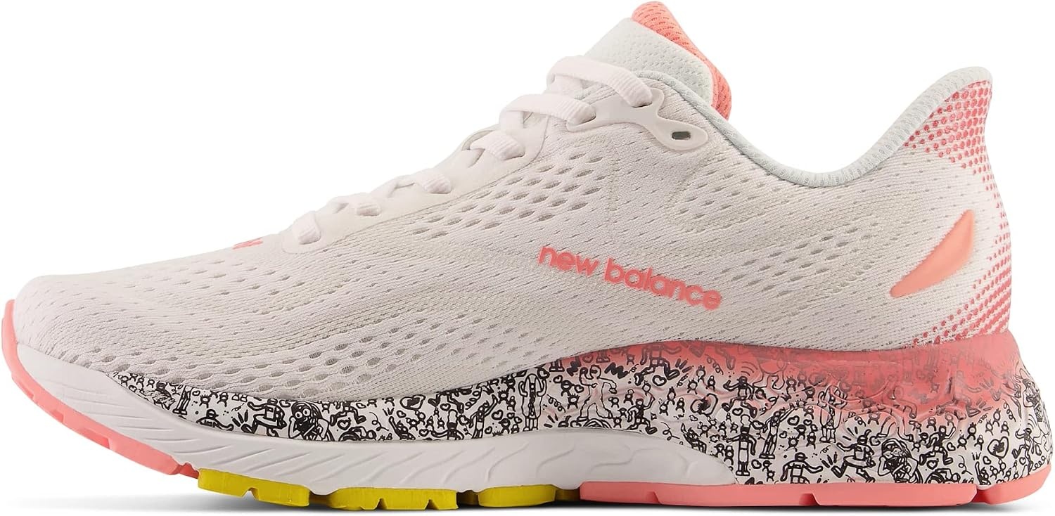 image:imageNew Balance Mens Fresh Foam X 880 V13WhiteGrapefruit