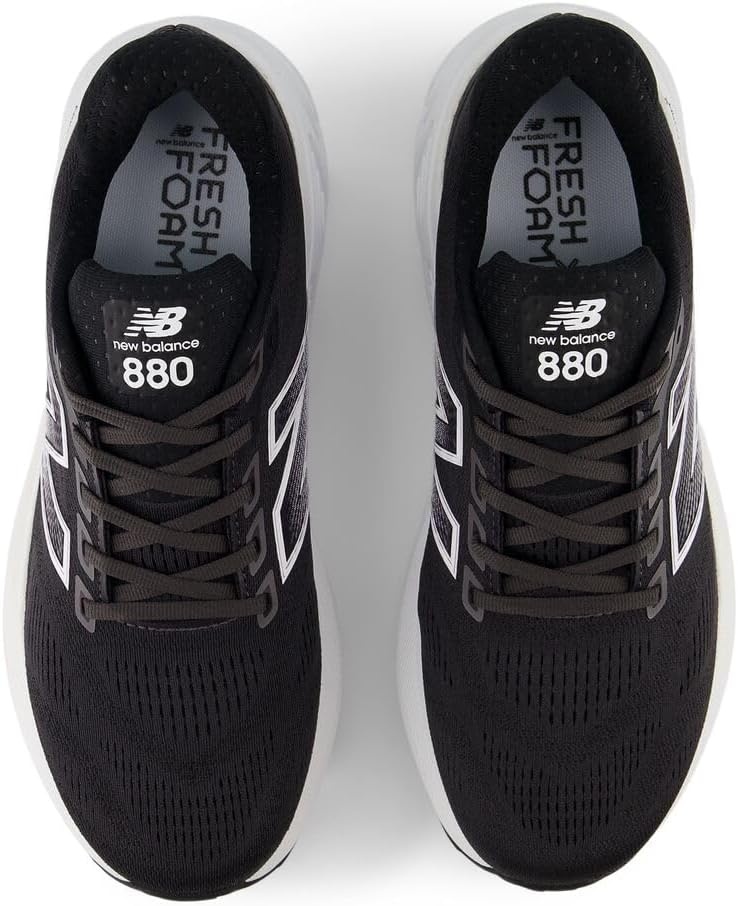 image:imageNew Balance Mens Fresh Foam X 880 V15BlackWhiteReflection