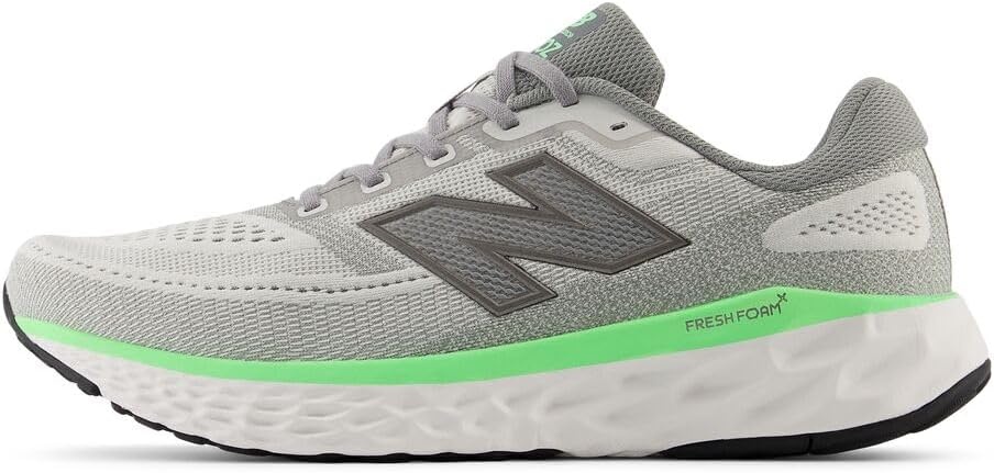 image:imageNew Balance Mens Fresh Foam X Evoz V4Grey MatterSlate GreyElectric Jade