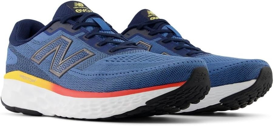 image:imageNew Balance Mens Fresh Foam X Evoz V4Sea StoneNb NavyClementine