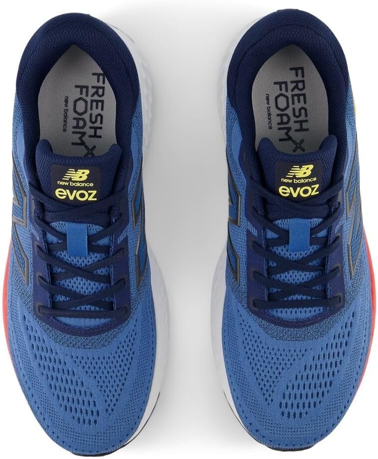image:imageNew Balance Mens Fresh Foam X Evoz V4Sea StoneNb NavyClementine