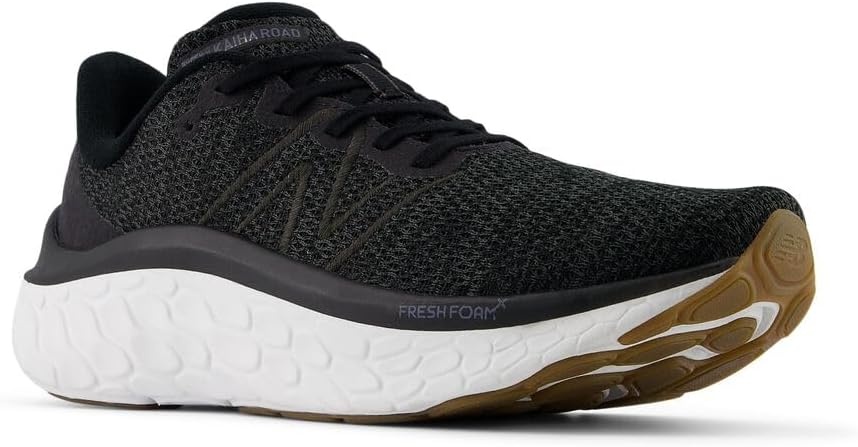 image:imageNew Balance Mens Fresh Foam X Kaiha Road Running ShoesBlackCastlerockGum 02